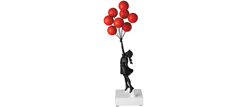 【2月8日（土）】Flying Balloons Girl（Red Balloons w／Black Ver.）