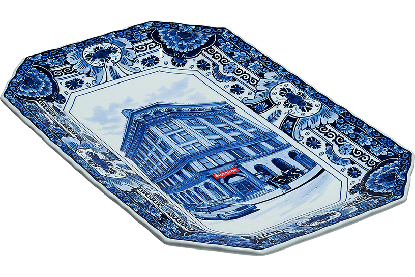 Supreme®/Royal Delft Hand-Painted 190 Bowery Large Plate