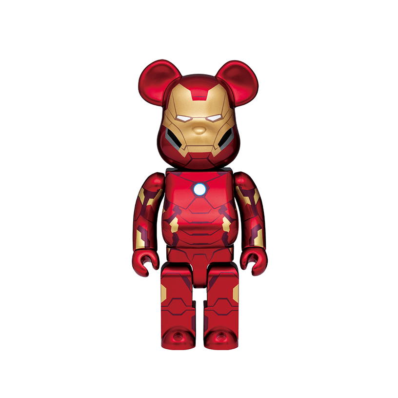 注目ショップ ハッピーくじ be@rbrick アイアンマン400% 新品未開封