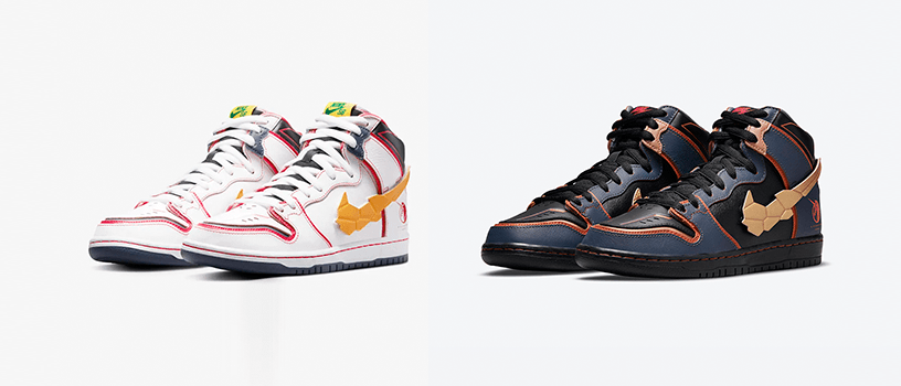 抽選：2022年10月9日（日）まで】NIKE SB DUNK HIGH “GUNDAM