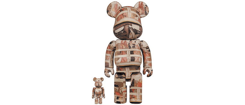 絶賛レビュー続出 & 新品 BE@RBRICK 100% 100% 400% 喜多川歌麿 - 両国 ...