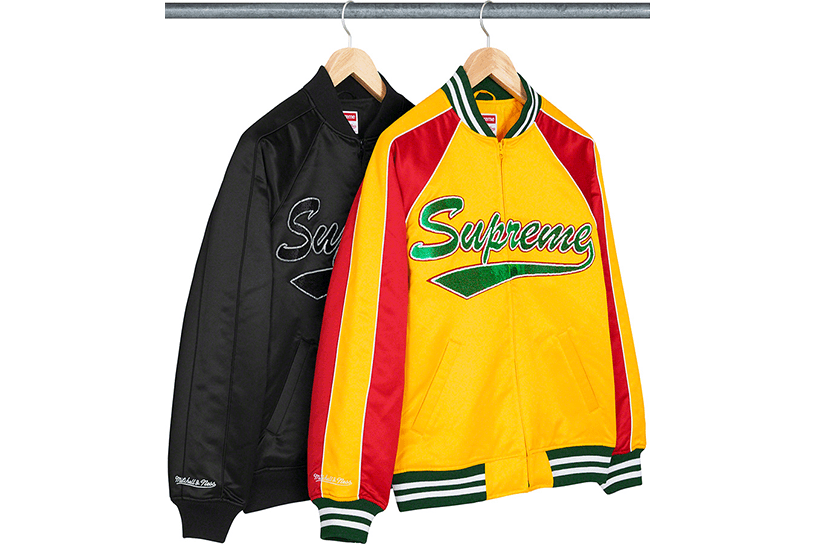Supreme®/Mitchell & Ness® Sequin Logo Varsity Jacket