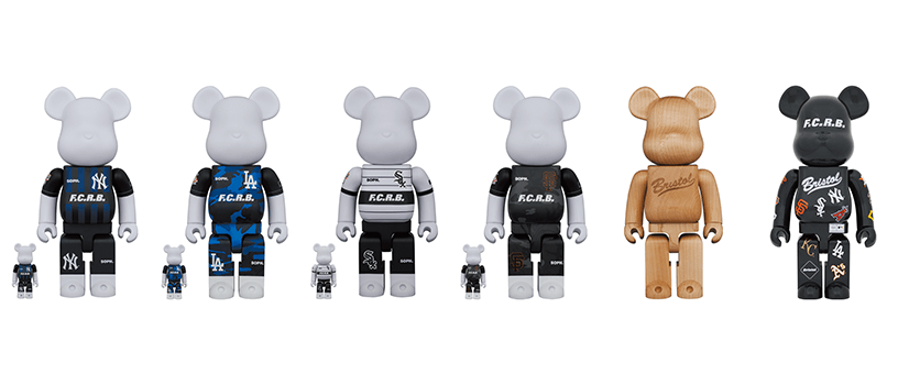 保存版】 BE@RBRICK F.C.R.B. × MLB 1000％ ブリストル アメコミ - www ...