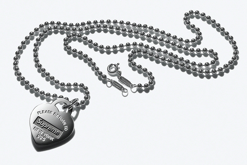 Supreme®/Tiffany & Co. Return to Tiffany Heart Tag Pendant