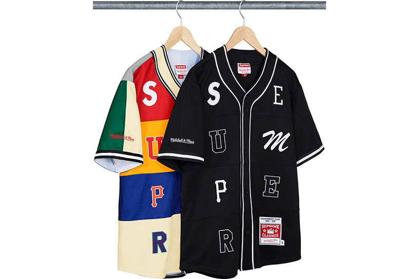 Supreme®/Mitchell & Ness® Patchwork Baseball Jersey