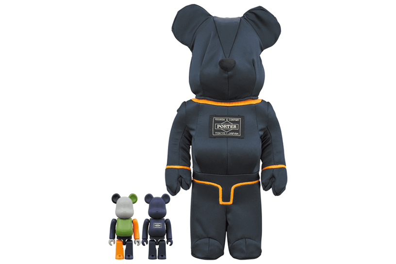 BE@RBRICK PORTER TANKER IRON BLUE Special Edition 100％ & 400％
