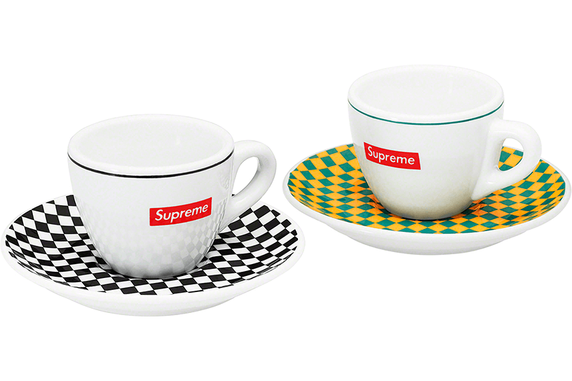 Supreme®/IPA Porcellane Aosta Espresso Set (Set of 2)