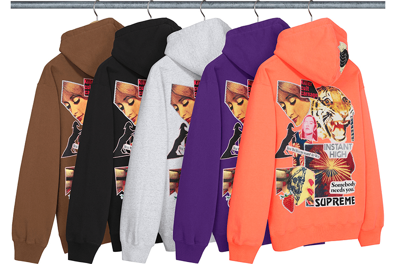 Instant High Patches Hooded Sweatshirt
