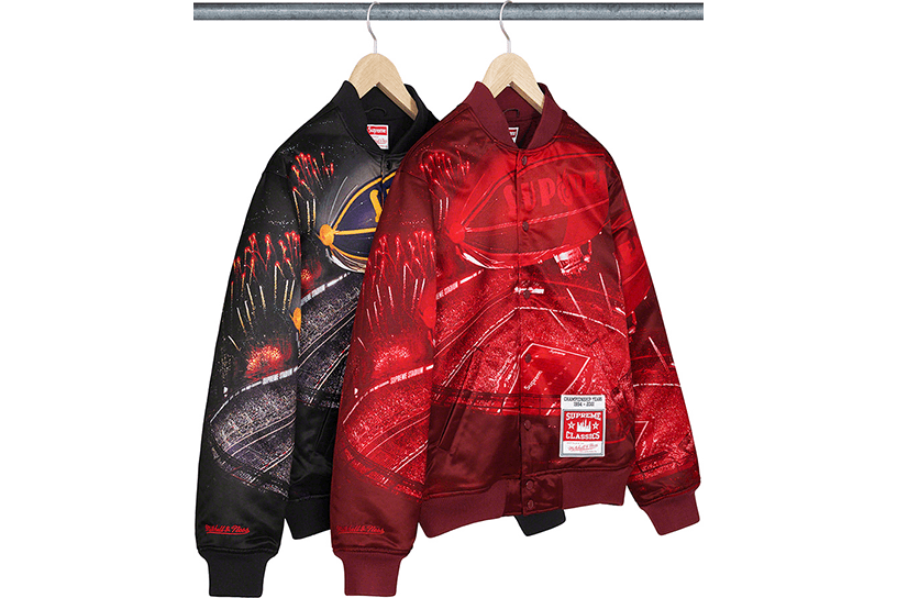 Supreme®/Mitchell & Ness® Stadium Satin Varsity Jacket