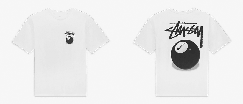 新品 STÜSSY & NIKE 8 BALL TEE Mサイズ ステューシー - Tシャツ