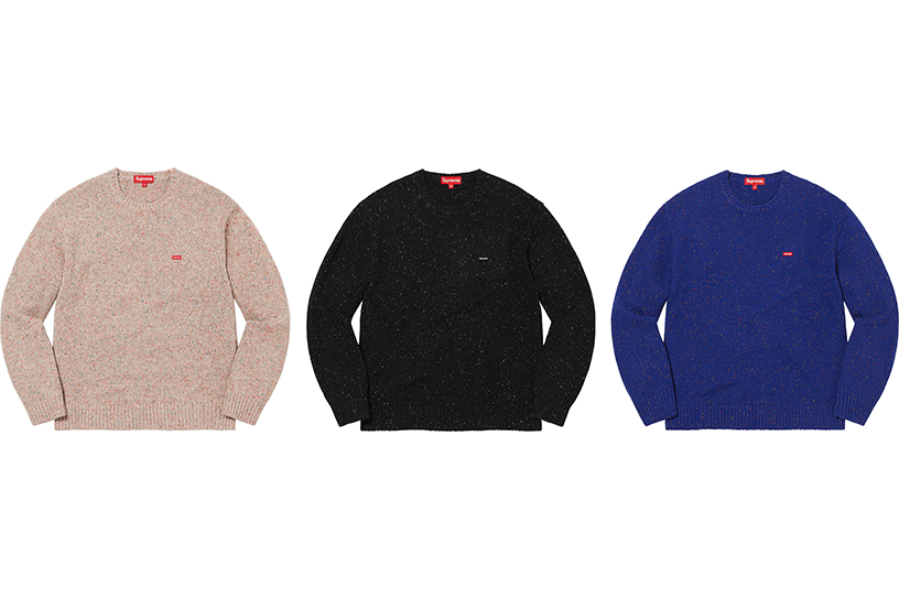 Small Box Speckle Sweater