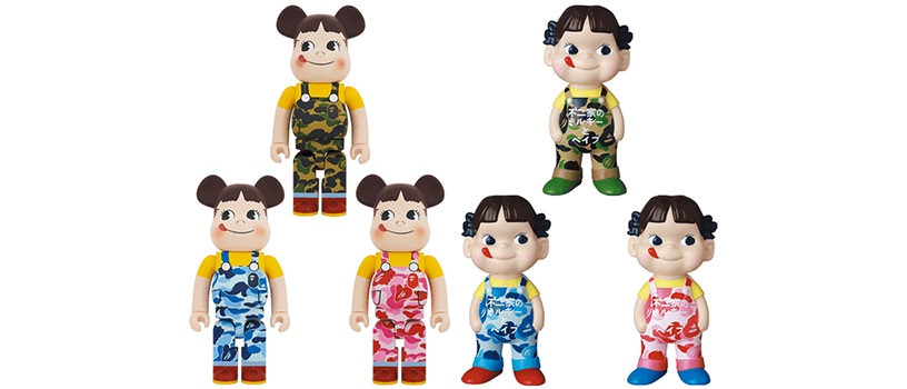 2022年11月26日（土）】BE@RBRICK BAPE® ペコちゃん & 不二家ソフビ ...