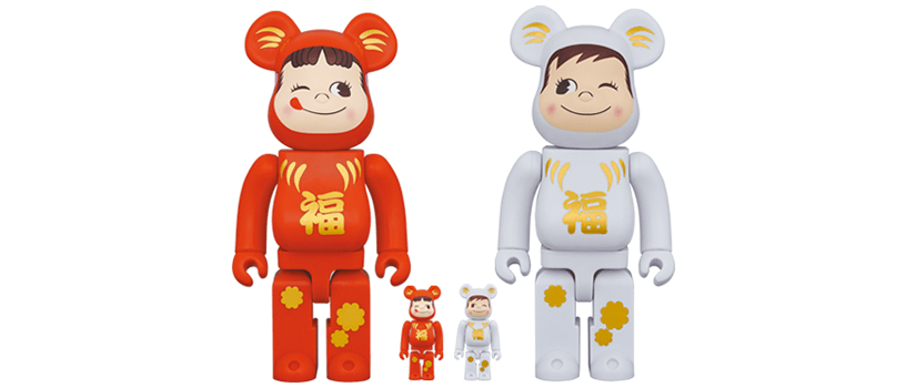 2023年1月7日（土）】BE@RBRICK 達磨 ペコちゃん & ポコちゃん | 転売 ...