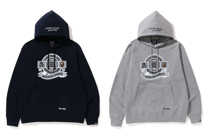 BAPE®︎ × NEIGHBORHOOD®︎ RELAXED FIT PULLOVER HOODIE