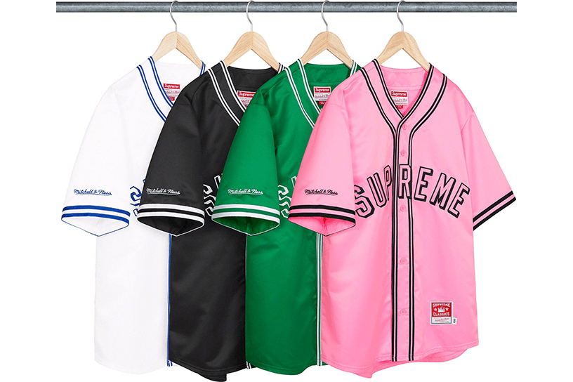 Supreme®/Mitchell & Ness® Satin Baseball Jersey