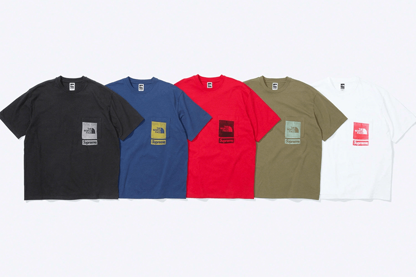 Supreme®/The North Face® Printed Pocket Tee