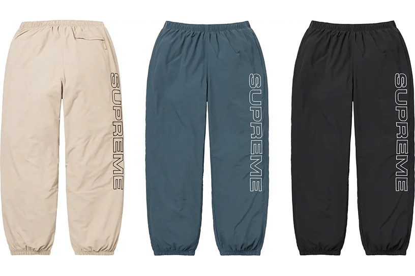 Spellout Embroidered Track Pant
