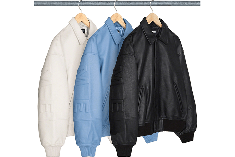 GORE-TEX Infinium WINDSTOPPER® Leather Varsity Jacket