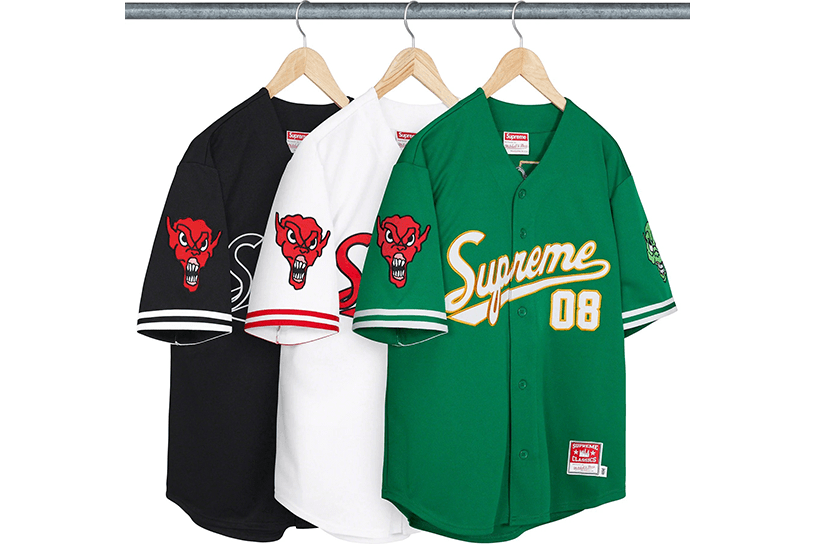 Supreme®/Mitchell & Ness® Downtown Hell Baseball Jersey