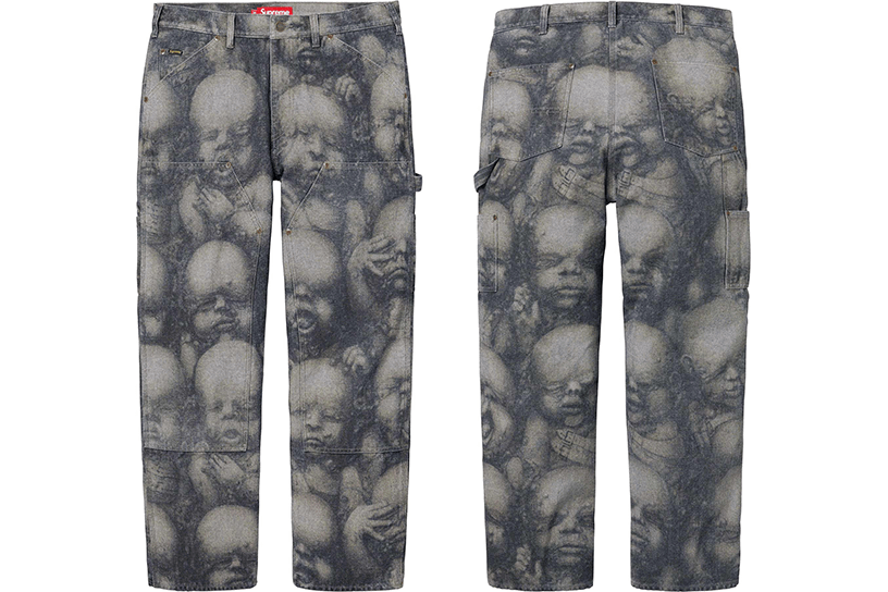 H.R. Giger Double Knee Jean