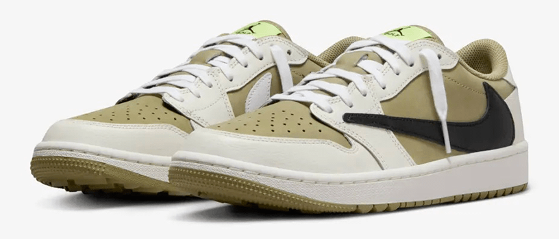 snkrsTravisScott Low Golf Neutral Olive 26.5