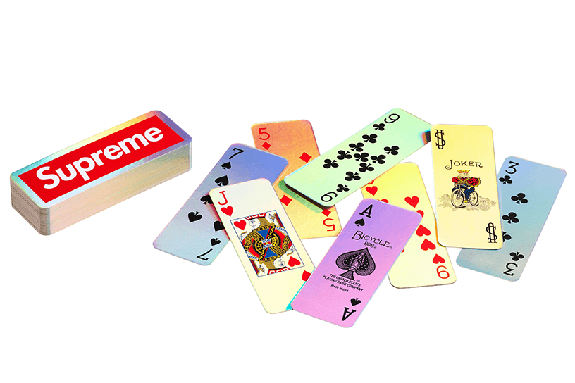 Supreme®/Bicycle® Holographic Slice Cards