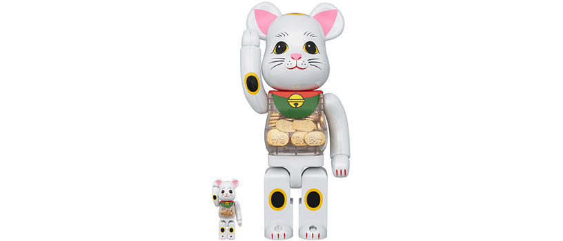 2023年12月19日（火）12時～】BE@RBRICK 招き猫 小判 白メッキ | 転売 