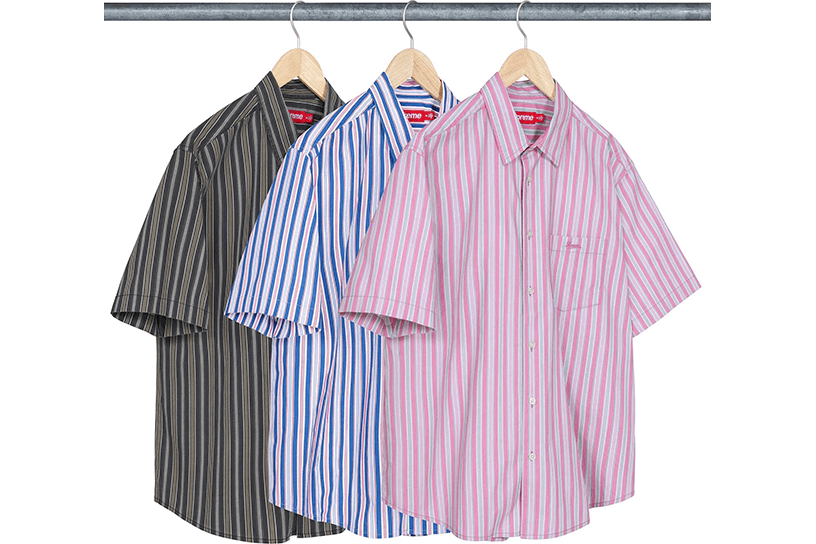 Loose Fit Multi Stripe S/S Shirt