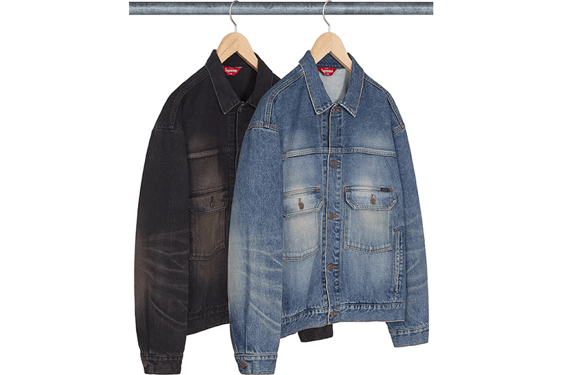 Distressed Selvedge Trucker Jacket