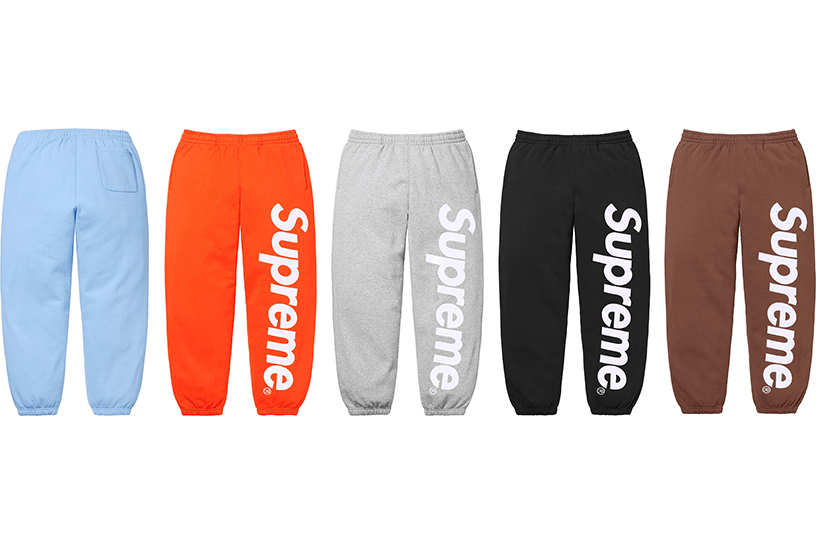 Satin Appliqué Sweatpant