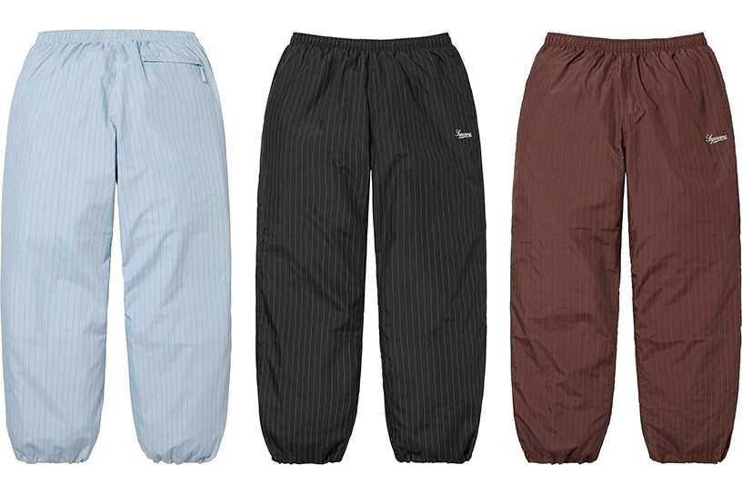 Reflective Pinstripe Track Pant