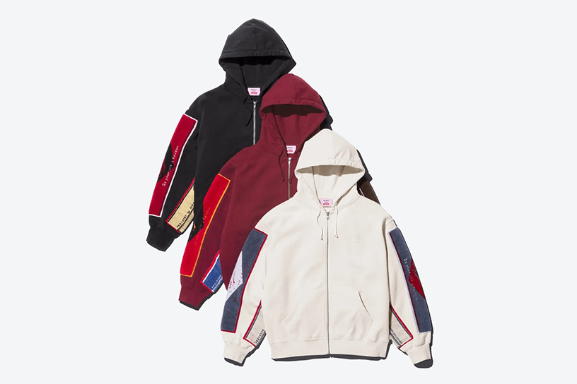 Supreme®/Martine Rose® Towel Zip Up Hooded Sweatshirt