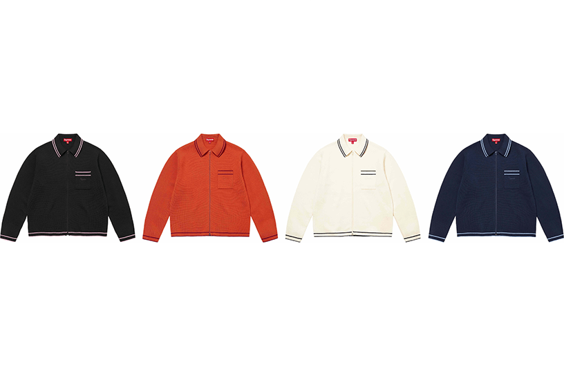 Zip Up Polo Sweater