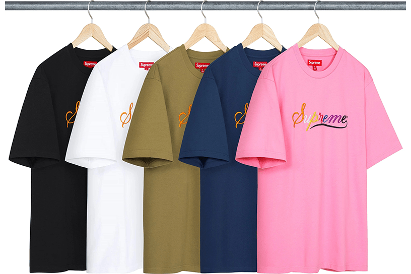 Cursive S/S Top