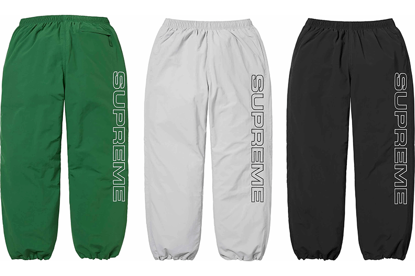 Spellout Embroidered Track Pant