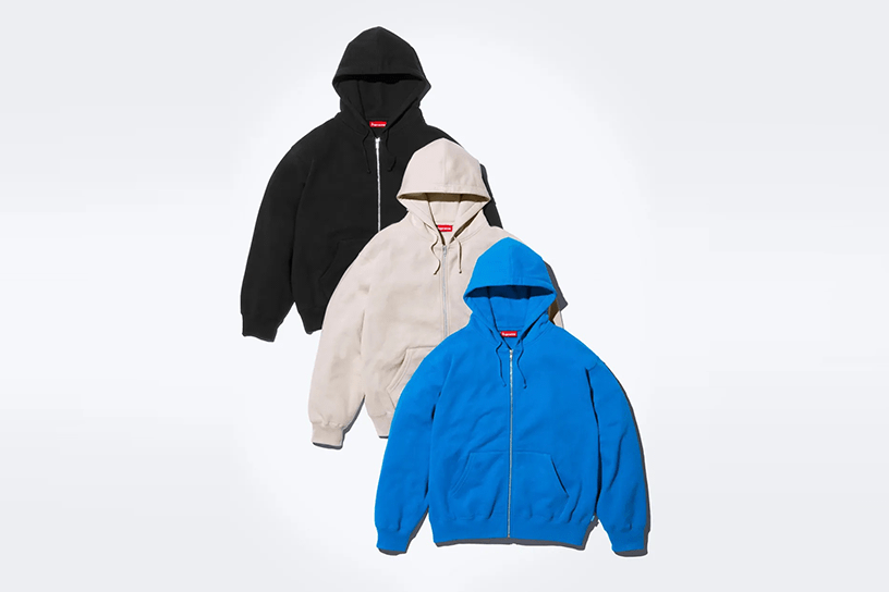 Supreme®/Thrasher® Zip Up Hooded Sweatshirt