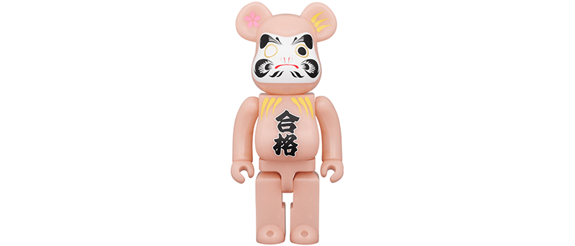 【抽選：2024年10月6日（日）まで】BE@RBRICK 達磨 合格 赤蓄光