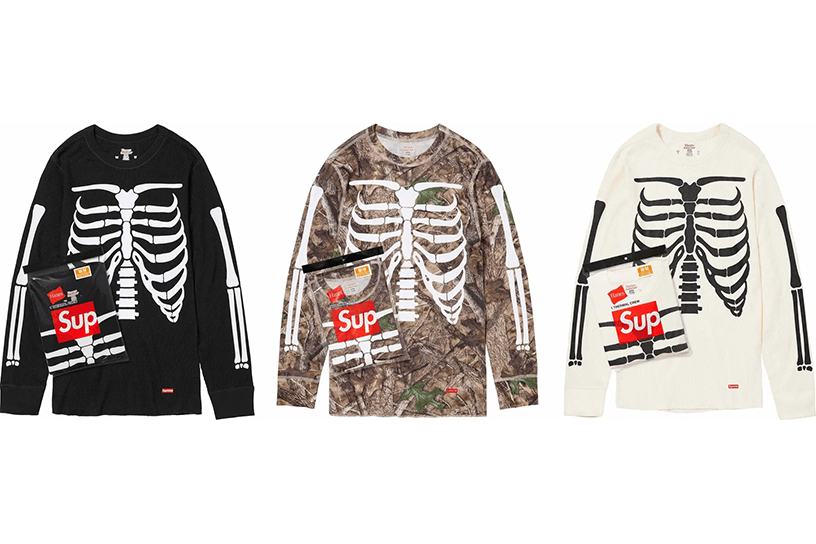 Supreme®/Hanes® Bones Thermal Crew (1 Pack)