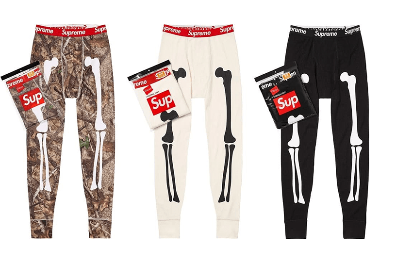 Supreme®/Hanes® Bones Thermal Pant (1 Pack)