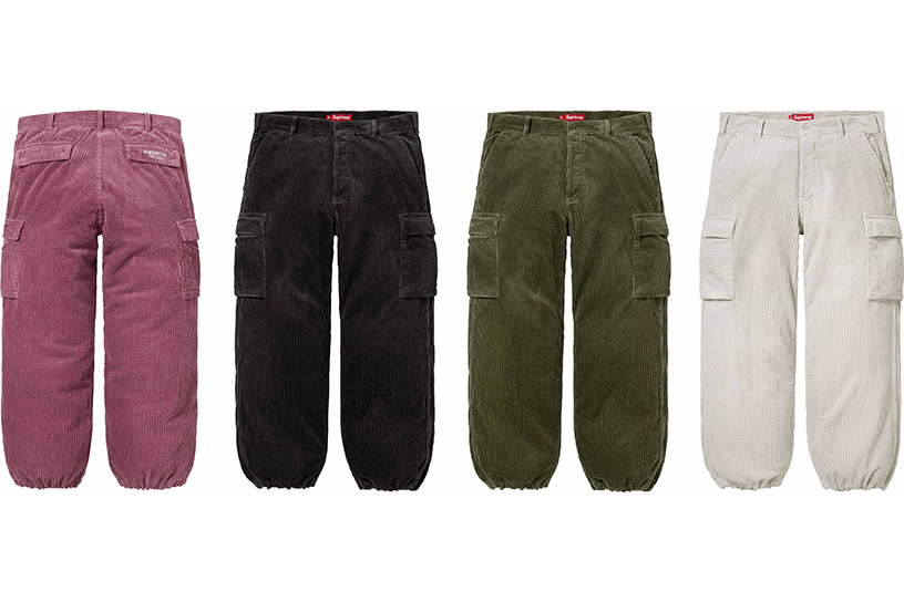 Wide Wale Corduroy Cargo Pant