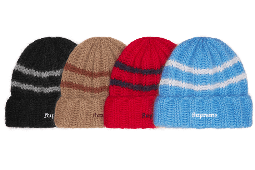 Brushed Stripe Beanie