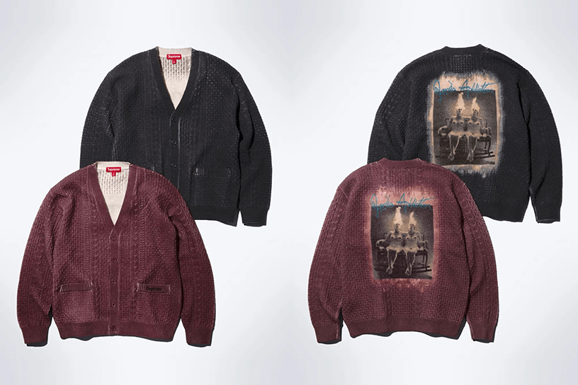 Supreme/Jane’s Addiction Cardigan