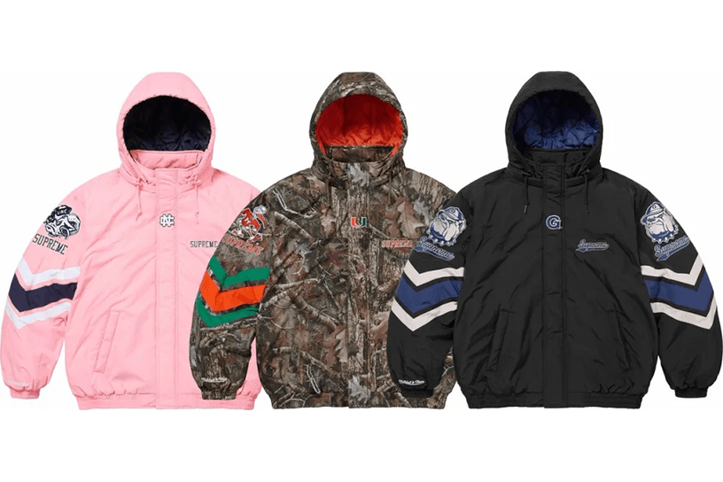 Supreme®/Mitchell & Ness® NCAA Hooded Stadium Jacket