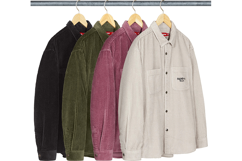 Wide Wale Corduroy Snap Shirt