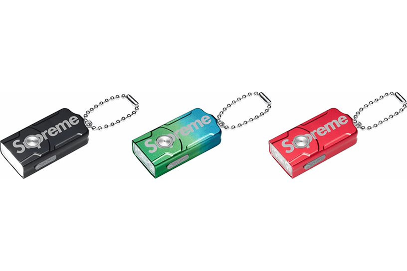 Supreme®/Fenix E03R Flashlight Keychain