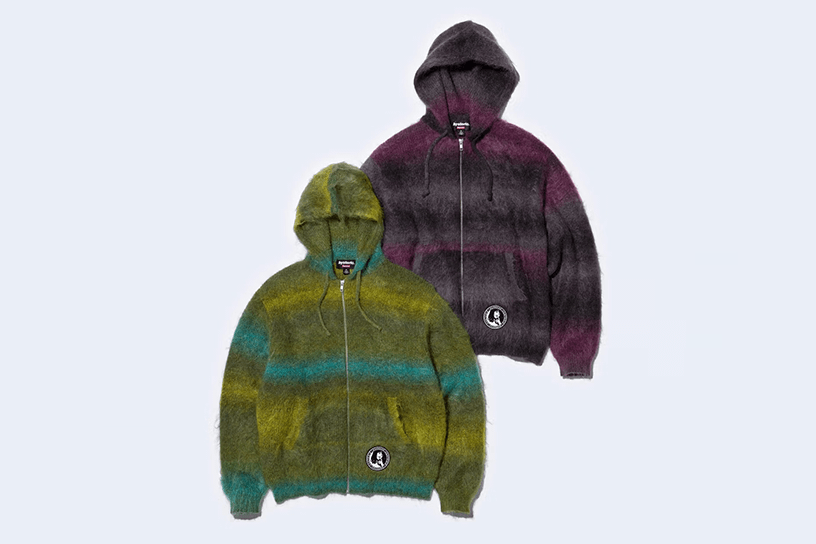 Supreme®/HYSTERIC GLAMOUR Mohair Zip Up Hooded Sweater