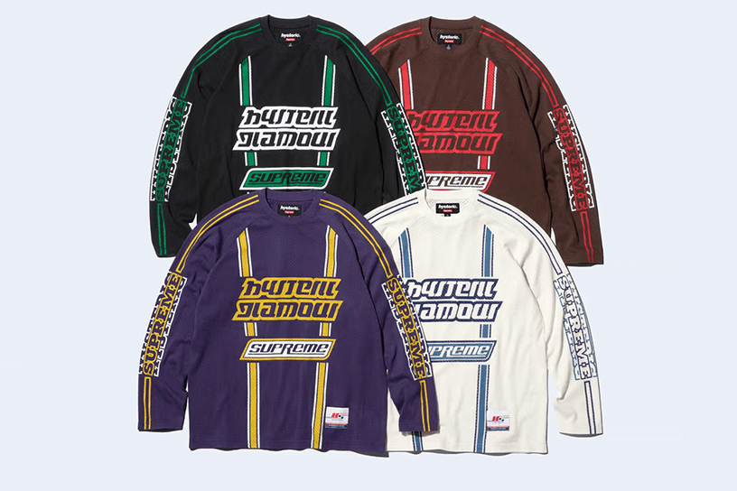 Supreme®/HYSTERIC GLAMOUR Mesh L/S Top