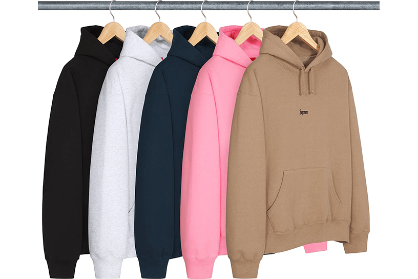 Micro Logo Hooded Sweatshirt