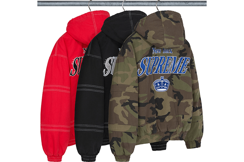 Supreme®/Mitchell & Ness® Twill Stadium Jacket