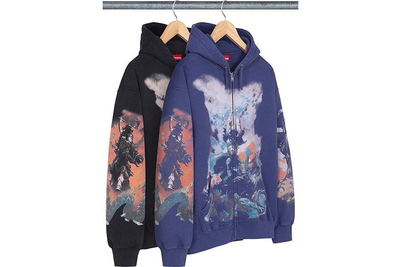 Frazetta Zip Up Hooded Sweatshirt